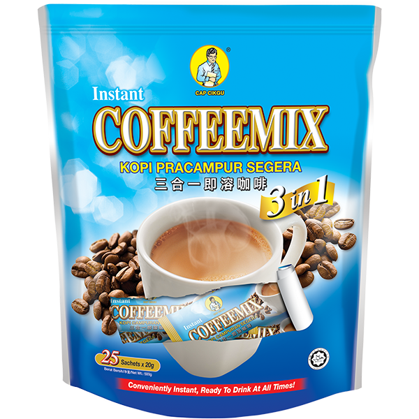 Heng Loong Coffee Products Capcikgu Instant Coffeemix Pack 25pkts